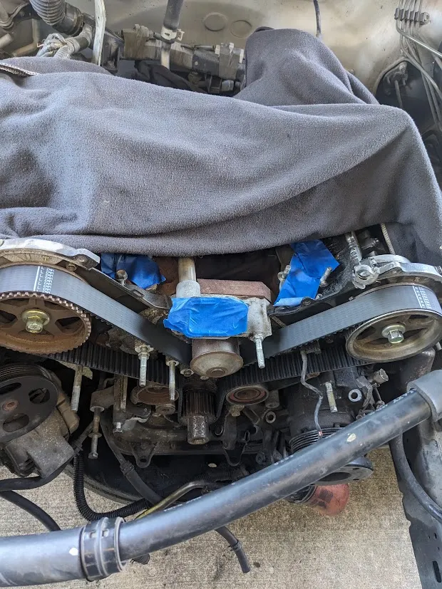 Toyota Sequoia timing belt service at CKP Auto Repair